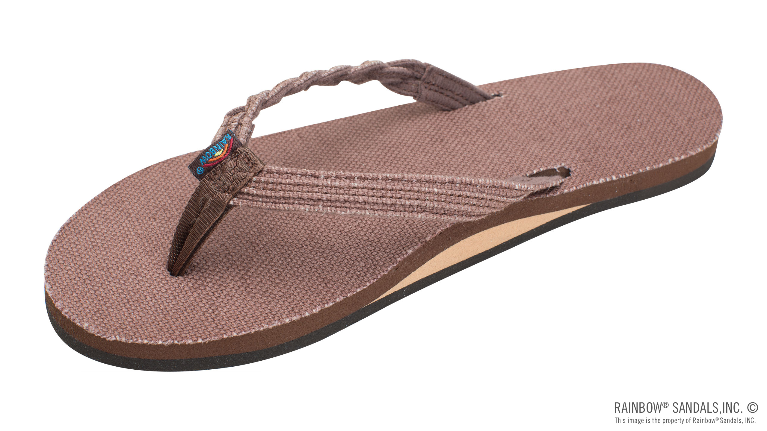 Braided Bunch Barbados Hemp Color Rope Sandals