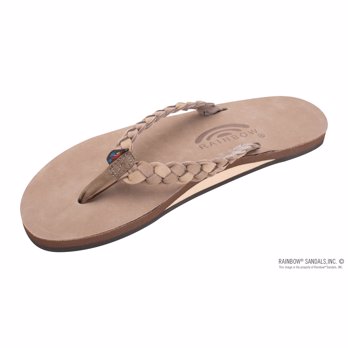 Rainbow Sandals Women's Dark Brown Leather Narrow Strap Single Layer A –  SURF WORLD SURF SHOP