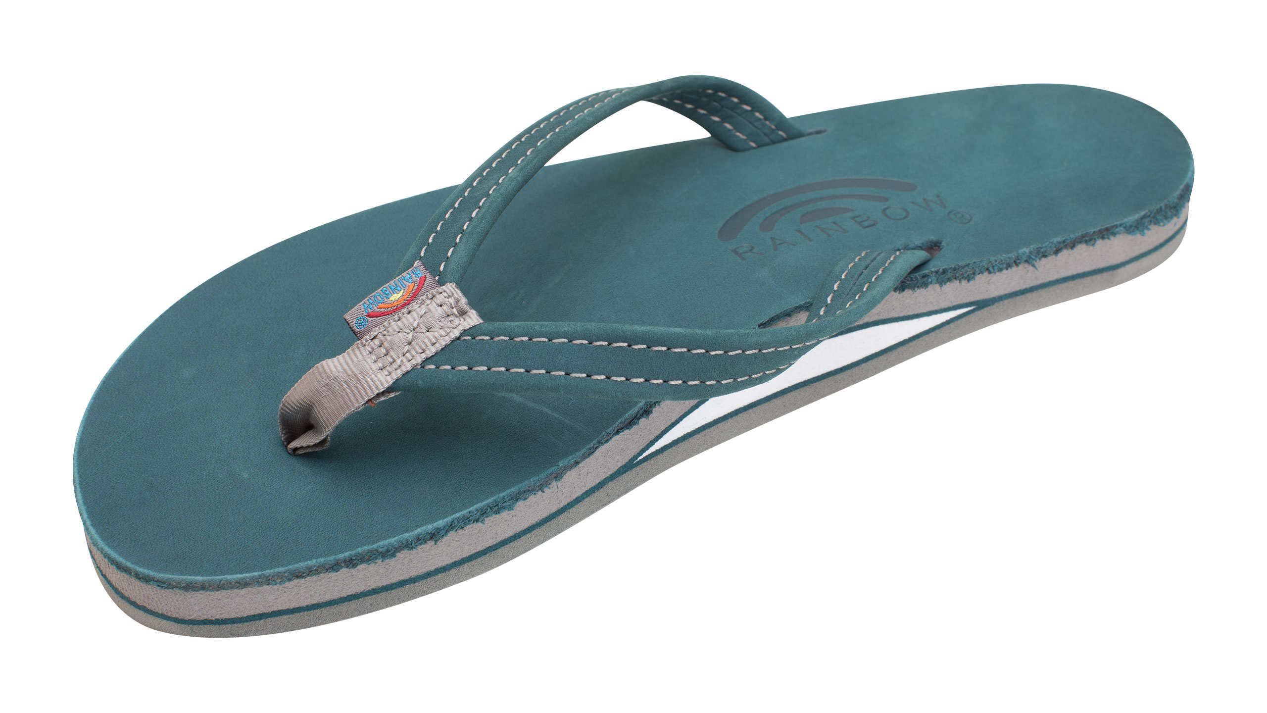 rainbow sandals narrow strap