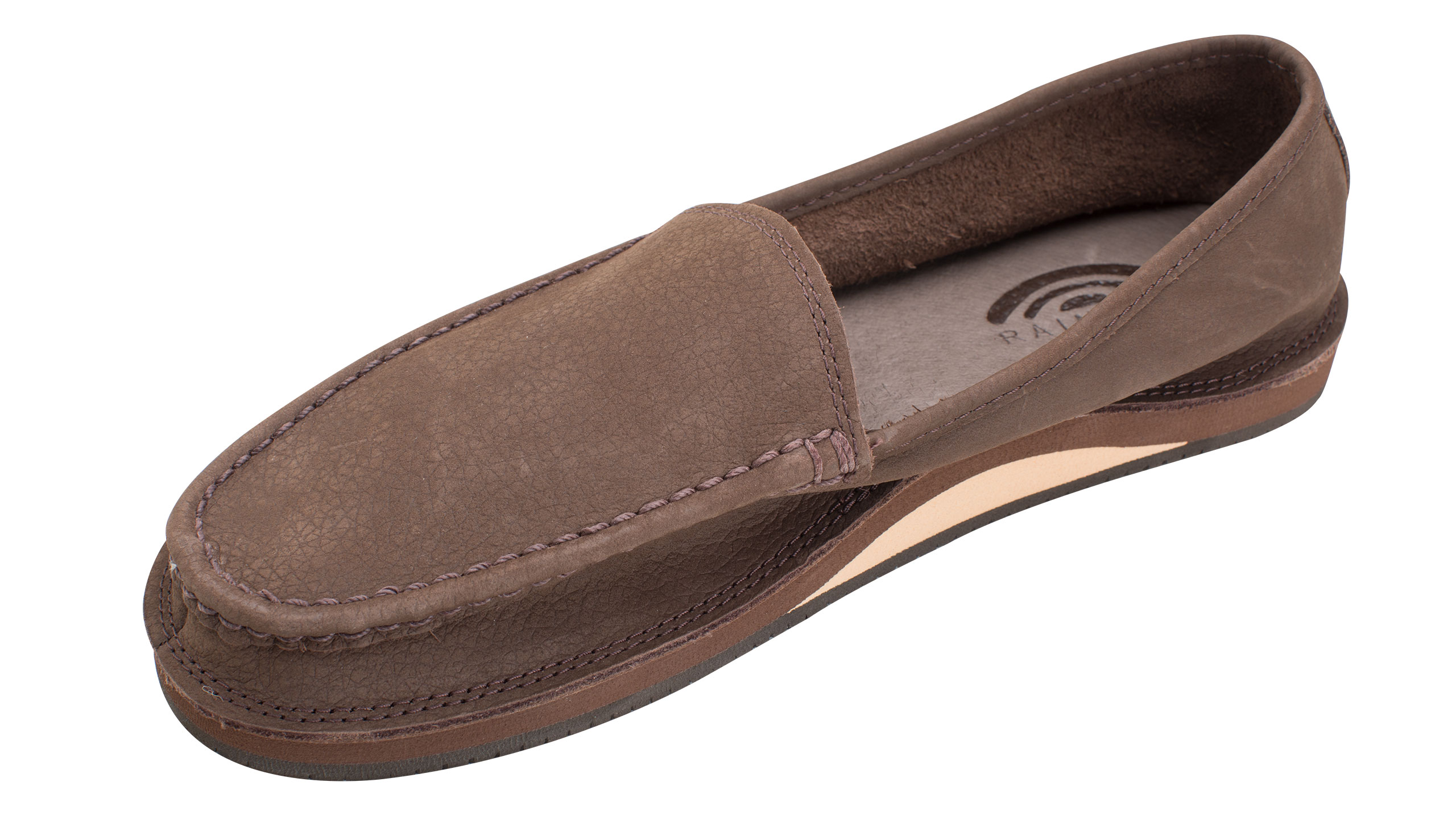 single layer classic leather with arch support