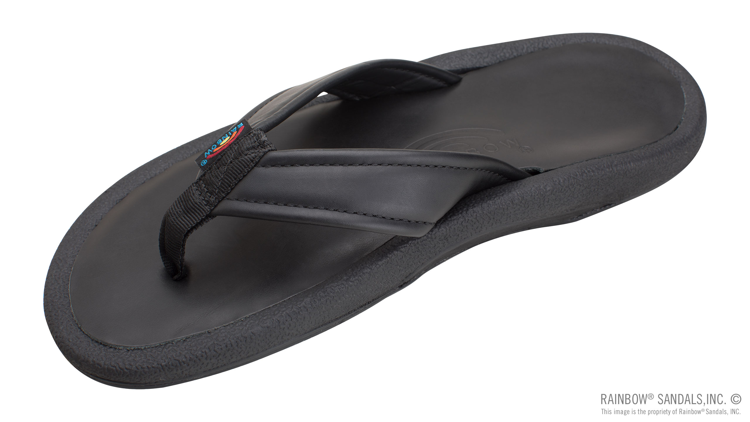 rainbow slip on sandals