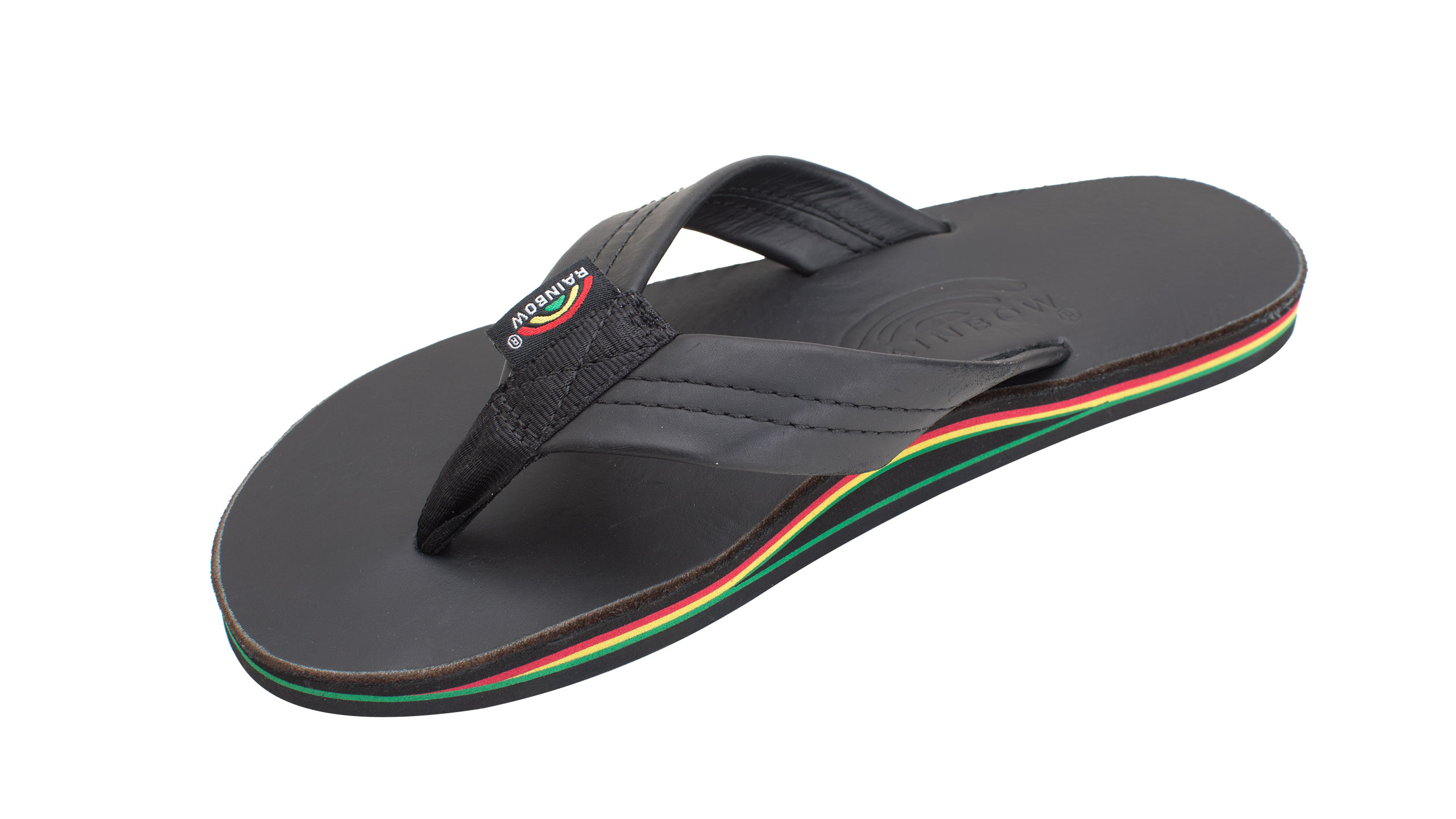 rainbow sandals rasta